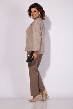 Костюм Liliana 1342БрПн капучино+капучино фото 6