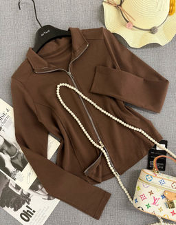 Кофта на молнии