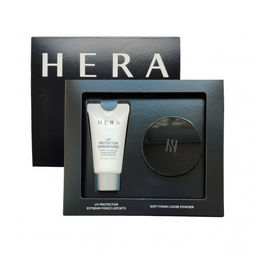 Набор крем солнцезащитный и рассыпчатая пудра HERA UV Protector 15ml/Powder 6g, Protector 15ml+Powder 6g