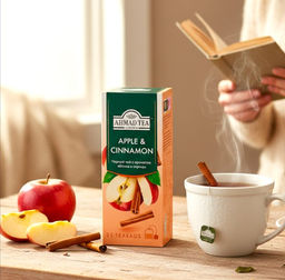 Чай Ахмад Яблоко и Корица 25п