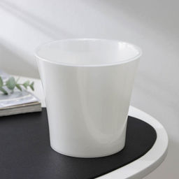 Кашпо для цветов со вставкой «Арте», 1.2 л, цвет жемчуг-прозрачный