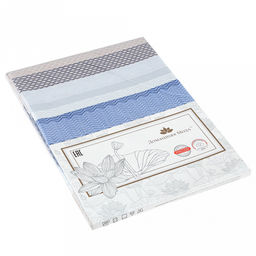 Пододеяльник Евро Макси "Балтика" 240х215см, поплин 115г/м2, хлопок 100%, упаковка "классическая" ПВХ 28х41см, "Домашняя мода" (Россия)