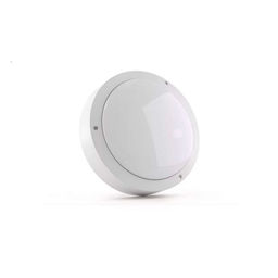 ULW-K15A 25W/5000K IP54 WHITE Светильник светодиодный влагозащищенный. Круг. Белый свет (5000K). 3000Лм. 220X70мм. Корпус белый. ТМ Uniel.