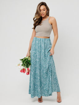 Юбка женская Ю-14 (вискоза) Чёрная - Elenatex фото 3