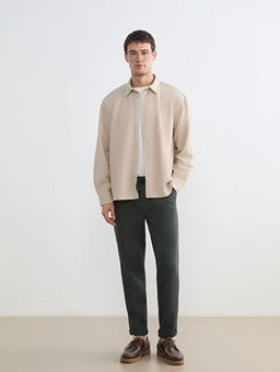 Regular Fit Dokulu Erkek G?mlek