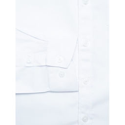 Рубашка школьная БЕЛАЯ, прямой крой, длинный рукав, тм - Царевич фото 31