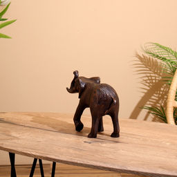 Сувенир «Слоник», 28×9×18 см, алюминий