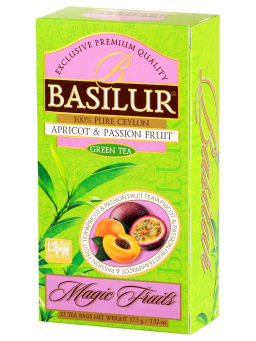 Коллекция Волшебные фрукты / АБРИКОС И МАРАКУЙЯ (71543 ) черн. 25 пак/ (BASILUR)