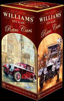 WILLIAMS. Retro Cars. City Scape 250 гр. карт.пачка