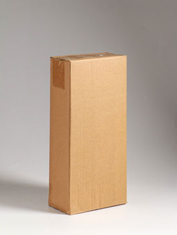 Ваза «Эйми», 29.5×13 см, стекло, серая