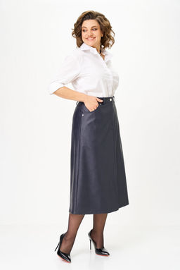 Юбка Anastasia Mak 1215 неви (темно-синий)  фото 6