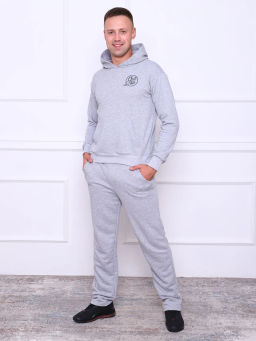 Ричард(меланж) костюм , 80% хлопок, 20% п/э