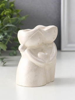 Подсвечник на 2 свечи Пара, 10?7.5?5.5 см, перламутр