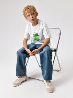 ACOOLA / Футболка детская для мальчиков Pricy белый фото 4