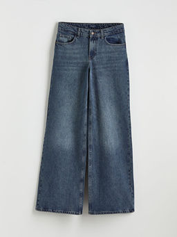 Wideleg Kad?n Jean Pantolon