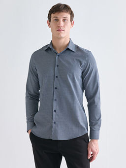 Standart Kal?p Uzun Kollu Erkek G?mlek