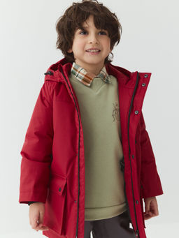 Парка демисезонная Томат - Bungly фото 8