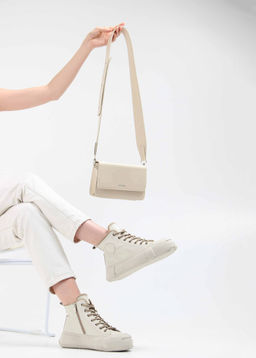 Ботинки 217.PODYUM151be. светло бежевый/Мех