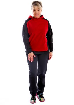 Толстовка Хизер красная