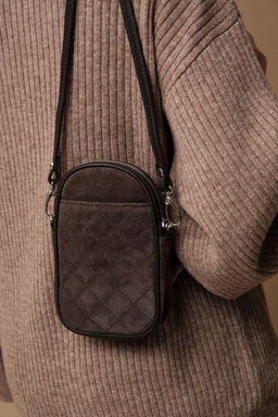 Сумка замшевая Azaro 30832 темно-коричневый