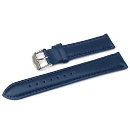 Ремешок натуральная кожа C10-16blue