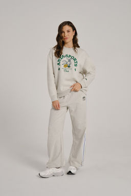 Брюки трикотажные Серый