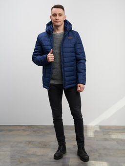 Мужская куртка "Фит" синий