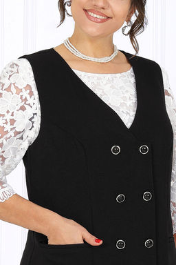 Сарафан Ninele 7443 угольный фото 7