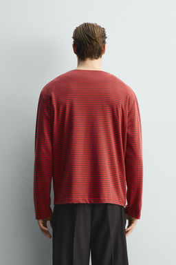 LIMITED EDITION JACQUARD STRIPED T-SHIRT - Zara фото 3