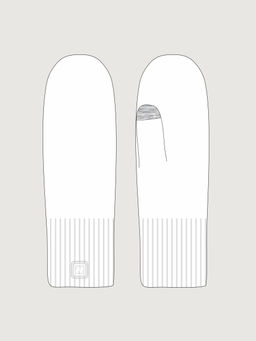 Варежки 14з53226 молоко