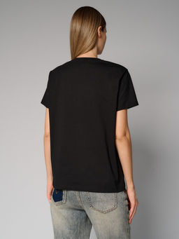 Футболка женская 12521-42035 black - Maxroses фото 7