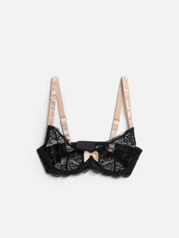 Infinity / Бюстгальтер с мягкой чашкой жен. Akrama черный - Infinity Lingerie фото 2