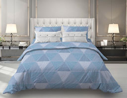 Наволочка 70*70 см, бязь Комфорт (Галактика, синий)