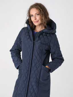 24415 Пальто т.синий - Dizzyway фото 2