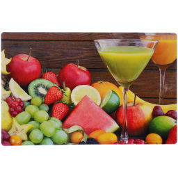Цена за 3 шт. Салфетка на стол 42*27см в наборе 4шт "Фруктовый коктейль"