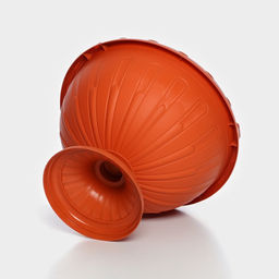 Вазон для цветов «Джулия», 8 л, d=32 см, h=23 см, коричневый