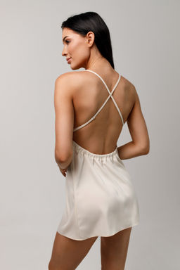 2519 БЕЖЕВАЯ СОРОЧКА - Karolina фото 3