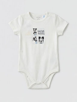 Mickey Mouse Bask?l? Erkek Bebek Z?b?n