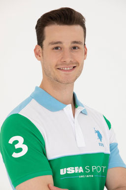 Мужская бирюзовая футболка - U.s. polo assn фото 2