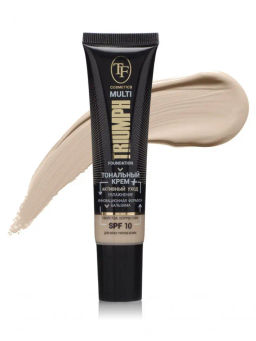 Triumpf CTW24 тон. крем MULTI FOUNDATION тон 44, light beige/светлый беж. (30мл)