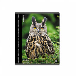 Цена за 5 шт. Тетрадь общая ученическая ErichKrause Энциклопедия, Красная книга России. Птицы, 48 листов, клетка, глянцевая ламинация_MIX-PACK  фото 5