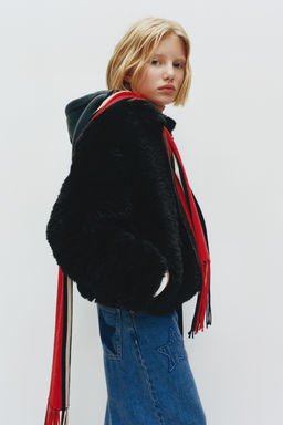 FAUX FUR JACKET - Zara фото 9