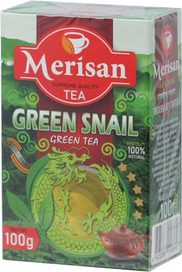 Merisan. Зеленая улитка 100 гр. карт.упаковка