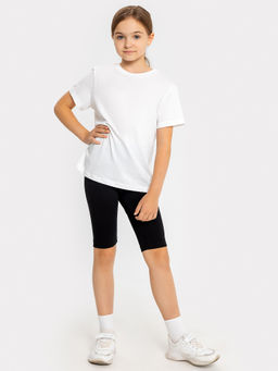 Шорты-велосипедки для девочек мультипак (2 шт.) в черном цвете - Mark formelle фото 2