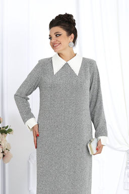 Платье Ninele 6036 серебро фото 10