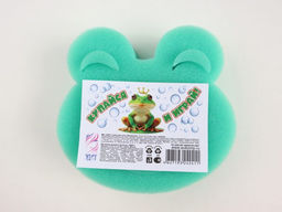 Avikomp ЭДИТ губка д/тела Лягушонок 11,5х11х4см (1шт) зеленая