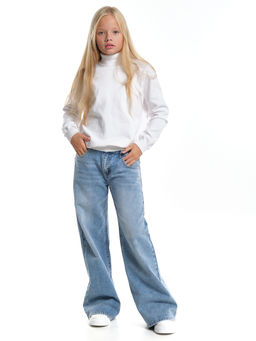 Джемпер (водолазка) 33-12240 бежевый - Mini maxi фото 8