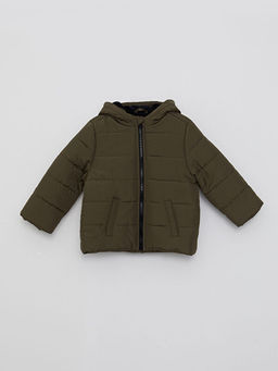 Kap??onlu Uzun Kollu Basic Erkek Bebek Mont