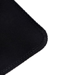 Коврик для мыши, игровой, 25×29×0.2 см, оверлок, чёрный