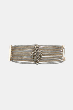 CHAIN AND RING BRACELET - Zara фото 4